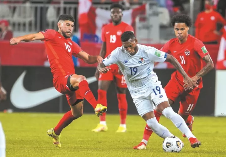 Panamá cayó 4-1 en su visita a Canadá. Foto: EFE