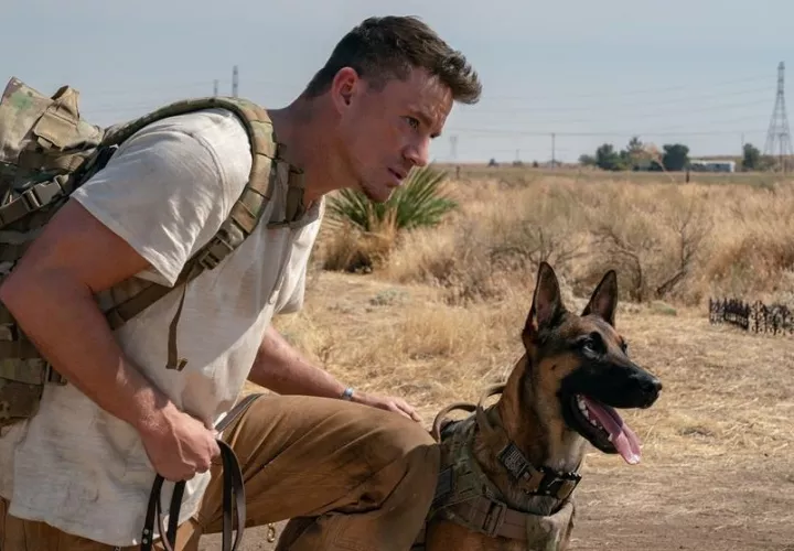 Escena de 'Dog', película que marca el regreso de Channing Tatum. Foto: EFE