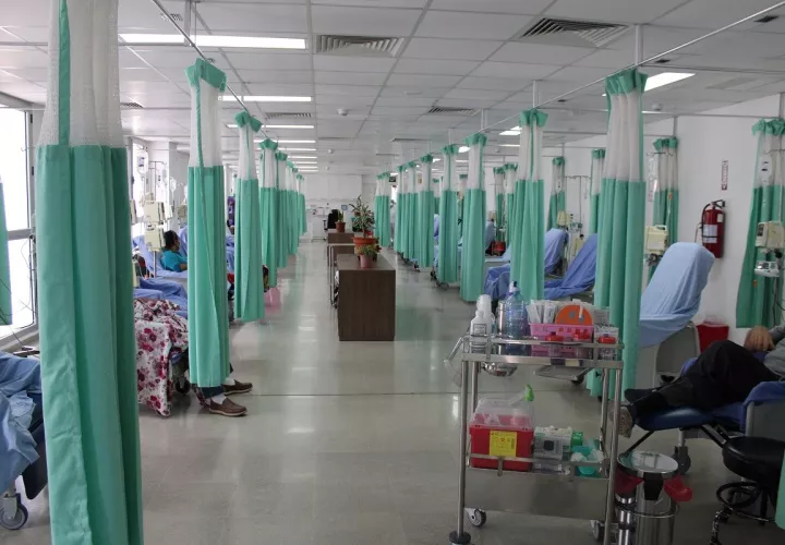 Los pacientes en Chiriquí vamos a encontrar un sitio mejor que el que tenemos, donde recibimos el tratamiento de quimioterapia. Foto. Mayra Madrid