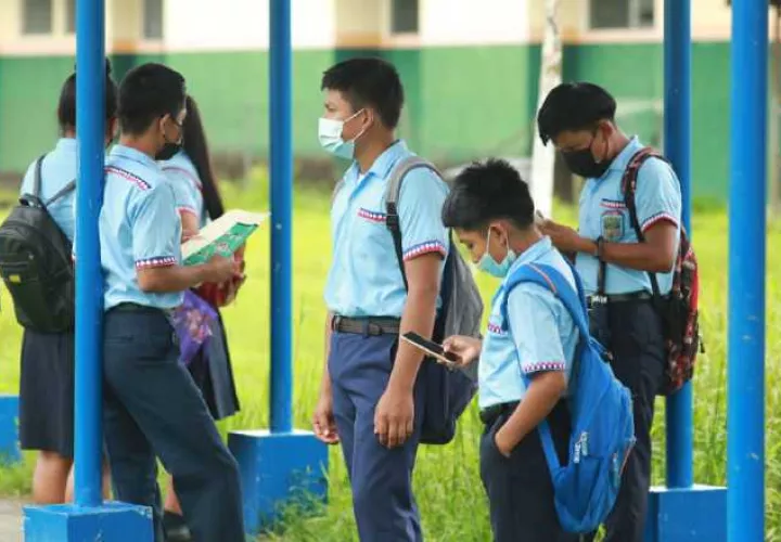 El Meduca estima que más del 65% de los estudiantes mayores a los 12 años fueron inmunizados, y un 93% de los docentes. Foto:Cortesía