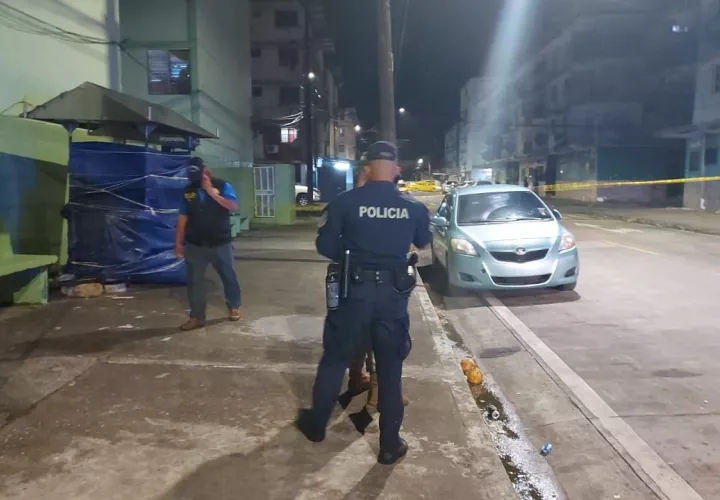 Por el momento se desconoce el móvil de este nuevo tiroteo en la ciudad de Colón. Foto. Diomedes Sánchez