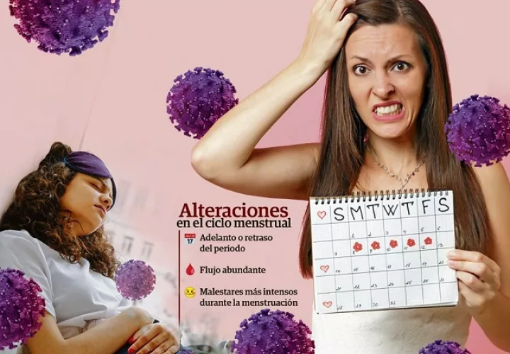Las alteraciones en el ciclo menstrual son transitorios y benignos. Foto: Jim Coronado