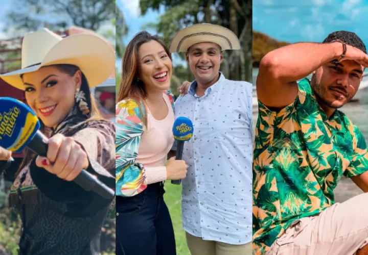 Doralis Mela, Fulvia González, 'Chakatin' y Nixon Guevara.Fotos: Instagram