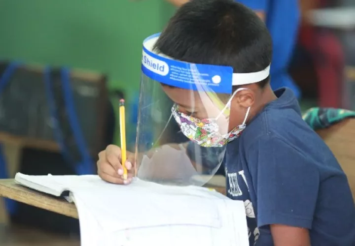 La educación presencial una necesidad que pone a prueba a las autoridades en medio de la pandemia. Foto: Cortesía Meduca