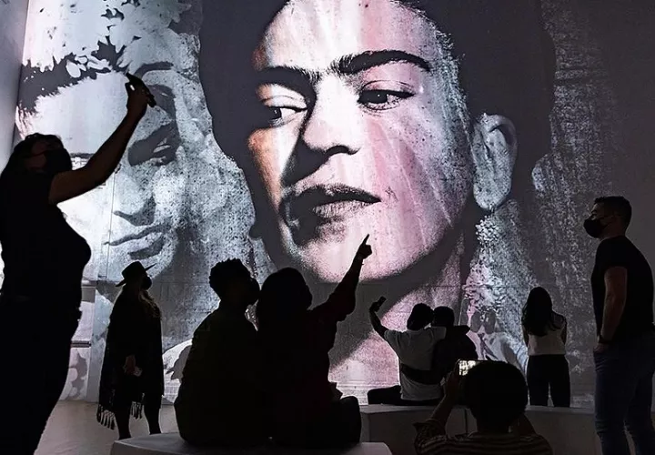 'Immersive Frida Kahlo'. Foto: EFE/Immersive Frida Kahlo