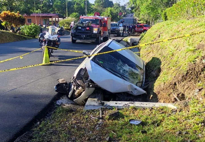 El accidente ocurrió en horas de la mañana. Foto: José Vásquez