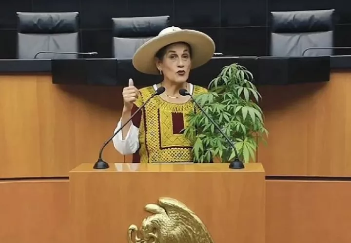 Jesusa  Rodríguez  es defensora de la marihuana. Foto: Cortesía