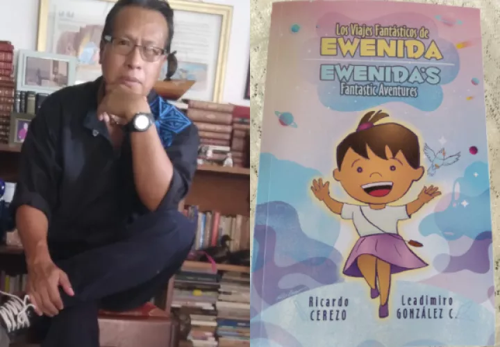 Leadimiro González, autor de 'Los viajes fantásticos de Ewenida'. Fotos: Cortesía