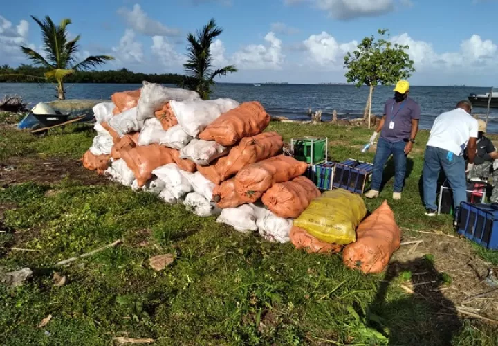 La embarcación, tenía como destino al área de Portobelo, provincia de Colón. Foto: Cortesía
