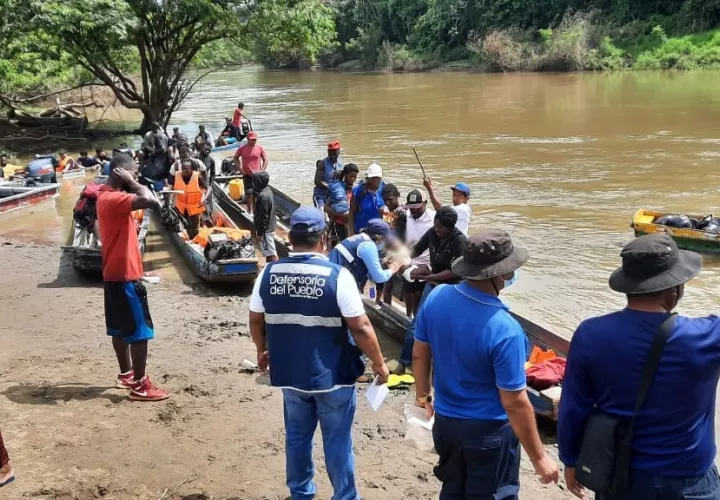 El año pasado ingresaron más de 133 mil migrantes por el Darién. Foto: Cortesía Defensoría del Pueblo