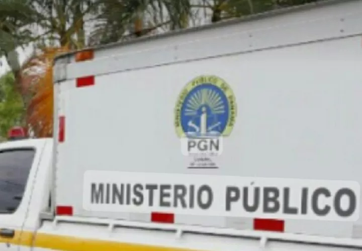 El cuerpo fue llevado a la morgue en la ciudad de Colón. Foto: Diomedes Sánchez 