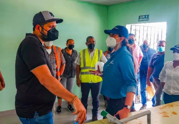 Hay varias inconsistencias que han provocado la demora de la construcción de la Escuela Bilingüe España y del Colegio Mariano Prados. Foto. Cortesía