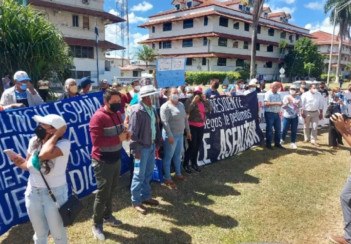 Le hacen un llamado al gobierno para que les den una pronto solución.