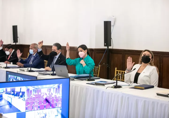 El pasado 10 de febrero por el presidente  Laurentino Cortizo hice esas nuevas designaciones. Foto: Cortesía Presidencia