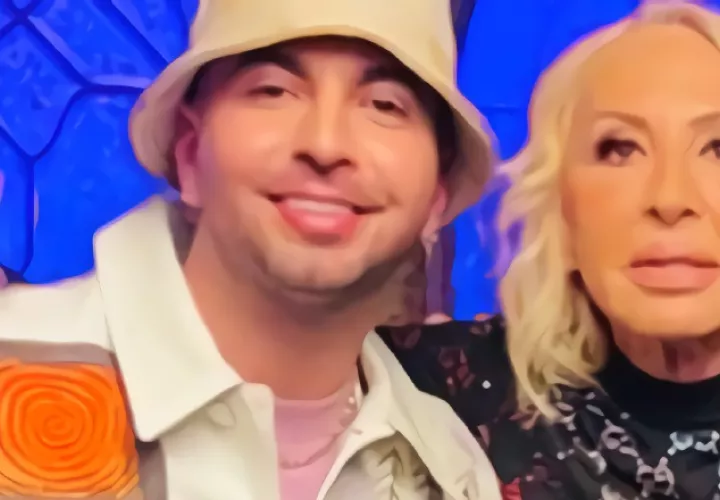Justin Quiles  y Laura Bozzo. Instagram