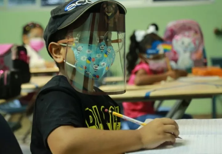 Panamá se prepara para el retorno a las aulas. Foto: Cortesía Meduca