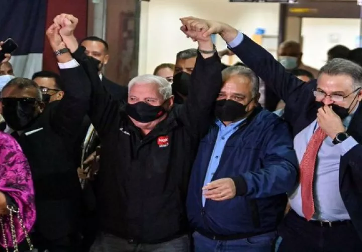 El expresidente Ricardo Martinelli es la figura política de mayor popularidad. Foto: Grupo Epasa