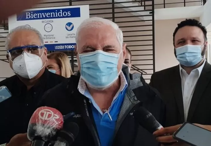 Tensión por levantamiento de fuero penal electoral al expresidente Ricardo Martinelli. Foto: Archivo