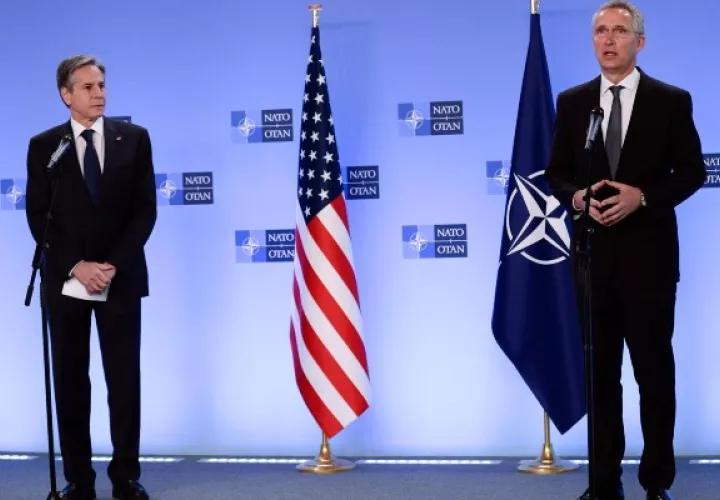 Tanto Washington como la Alianza ofrecen a Putin negociar acuerdos de desarme. Foto: EFE