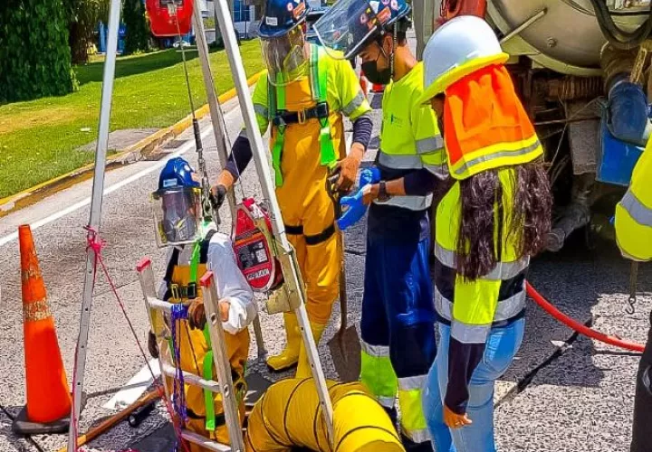 El Programa de Saneamiento de Panamá lleva adelante varios proyectos tanto en la ciudad capital como en Panamá Oeste. Foto: Cortesía Saneamiento