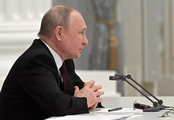 Presidente de Rusia, Vladimir Putin.