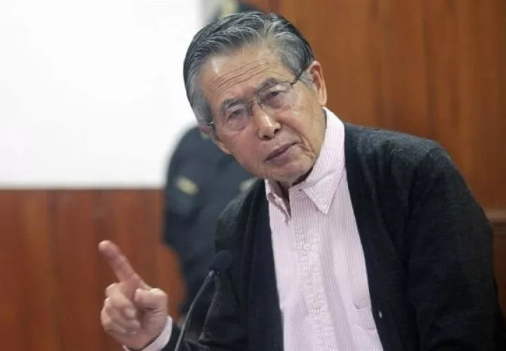 El expresidente peruano Alberto Fujimori, en una fotografía de archivo.
