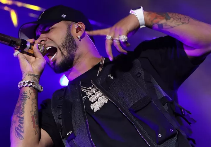 Anuel AA. Foto. Archivo/IG
