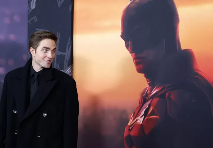 Actor británico Robert Pattinson, protagonista de la película 'The Batman'. Foto: EFE
