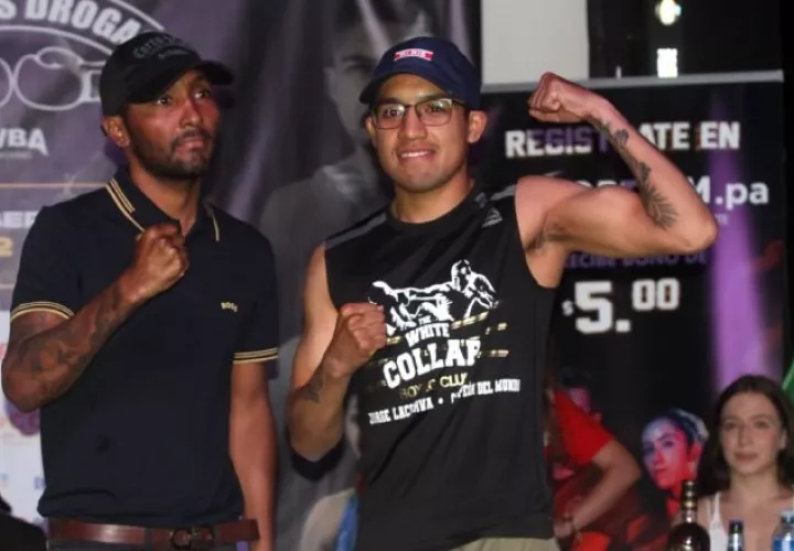 Anselmo 'Chemito' Moreno y Gustavo Piña. Foto: Víctor Arosemena