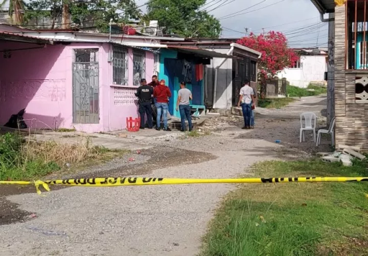 El suceso ocurrió el 17 de marzo, cuando llegaron varios sujetos, entre ellos el adolescente, y comenzaron a disparar hiriendo al infante. Foto. Diomedes Sánchez