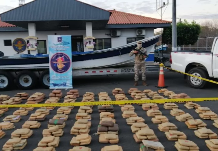 En lo que va del año se han ejecutado 19 operaciones incautando 15,346 paquetes de droga, dando un duro golpe al narcotráfico. Foto. Thays Domínguez