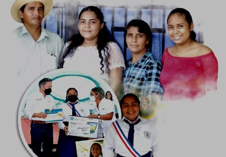 Madeleine González Sánchez, primer puesto de honor de la promoción 2021 del Centro Educativo Bilingüe Pedro Arrocha Graell,. Foto: Cortesía