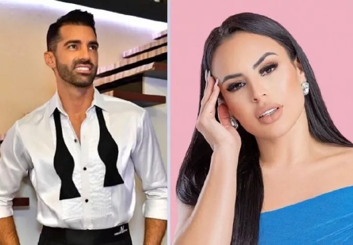 Toni Costa y Evelyn Beltrán.  Fotos: Instagram