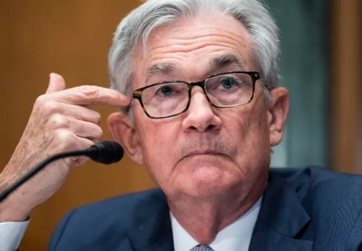 El presidente de la Fed, Jerome Powell encabeza reunión que revisa tipo de intereses. Foto: EFE