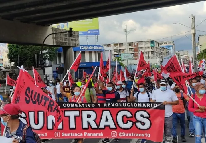Suntracs discutirá el tema con todas sus estructuras, para definir la fecha de inicio de la huelga. Foto: Suntracs