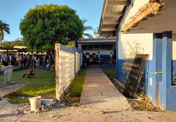 En pésimas condiciones están las estructuras del viejo IPT de Santiago. Melquiades Vásquez 