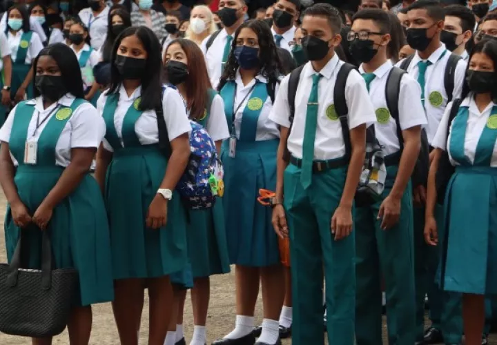 Más de 3 mil estudiante retornaron a las clases este 21 de marzo. Foto: Cortesía