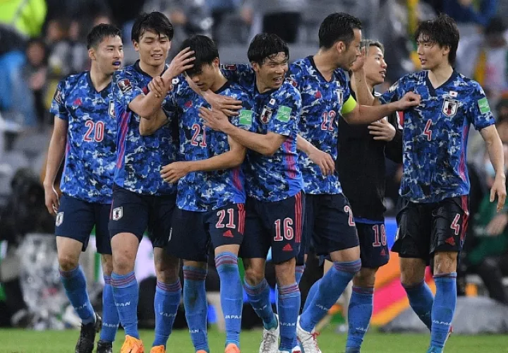 Jugadores de Japón Foto: EFE