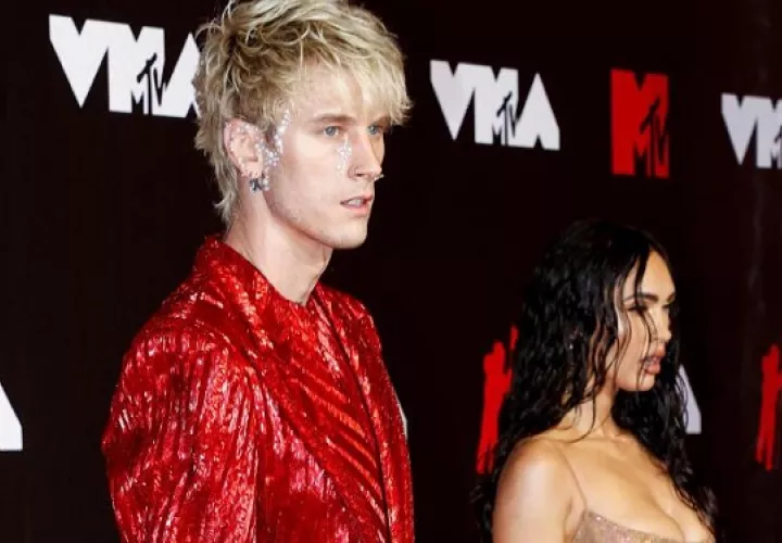 Machine Gun Kelly y Megan Fox. Foto: Archivo / EFE