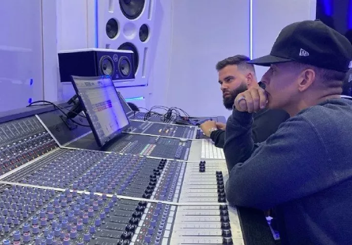 El estudio 'House of Hits' está ubicado en Miami. Foto: Cortesía