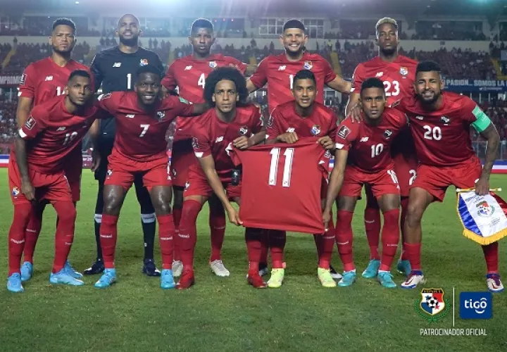 Selección de Panamá. Foto: Fepafut
