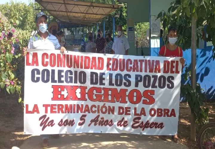 Al inicio del año escolar, ya se han registrado protestas en Herrera. Foto: Thays Domínguez