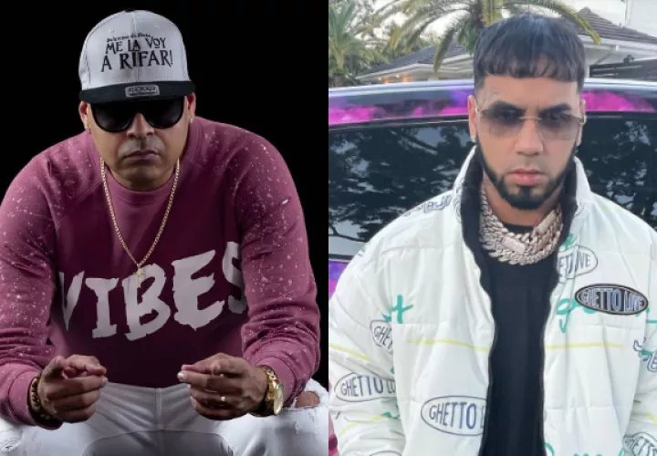 Real Phantom le dedicó una tiradera de más de cinco minutos a Anuel AA. Fotos: Instagram