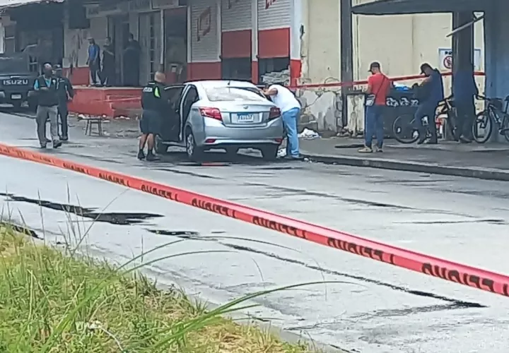 El cuerpo fue encontrado en un basurero de la ciudad de Colón. Foto: Diomedes Sánchez