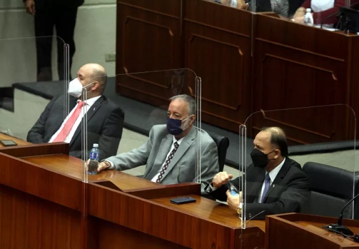 Los magistrados evitaron dar declaraciones durante el debate de los dos proyectos con que culminan los cambios al Código Electoral. Foto: Víctor Arosemena