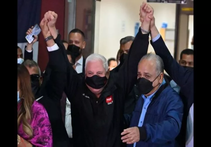 El expresidente Ricardo Martinelli marca de primero en todas las encuestas en la intención de voto para las elecciones de 2024. Foto: Grupo Epasa