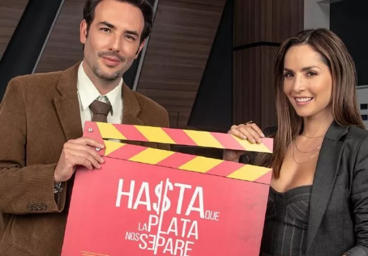 Sebastián Martínez y  Carmen Villalobos. Telemundo