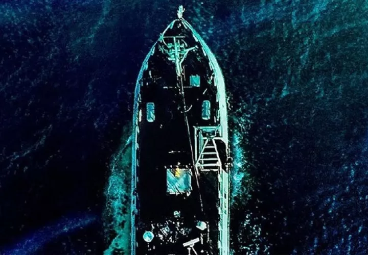 'Terror en alta mar'.  Foto: Internet