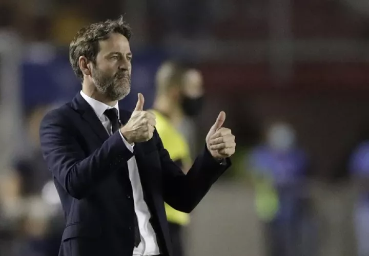 Thomas Christiansen, técnico de Panamá. Foto:EFE