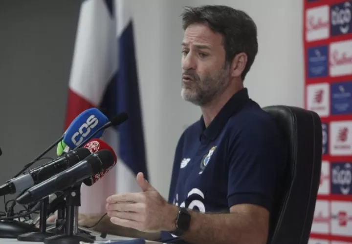Thomas Christiansen, técnico de Panamá. Foto:EFE